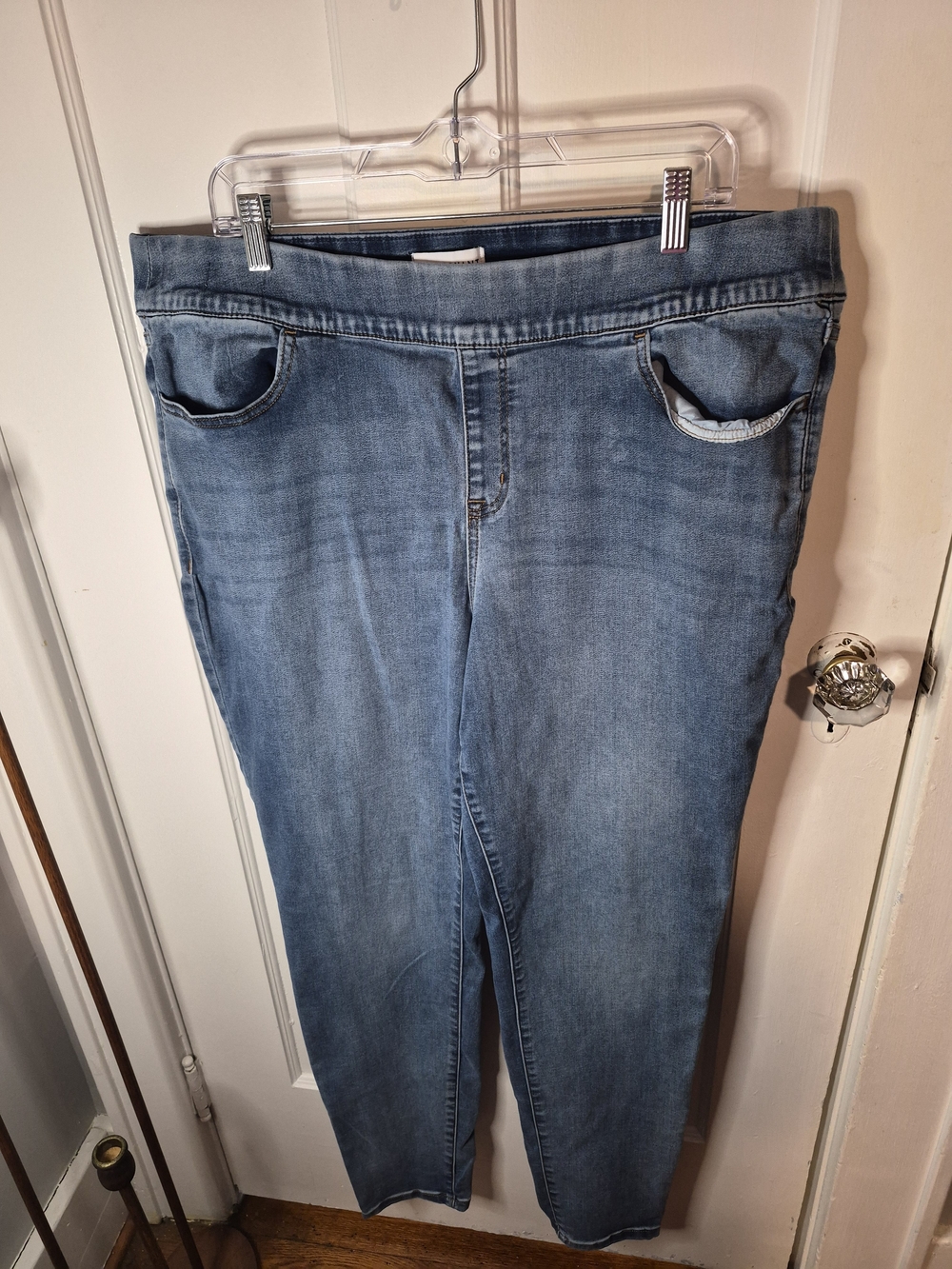 Lane Bryant Light Blue Pull-On Jeggings, Size 20L